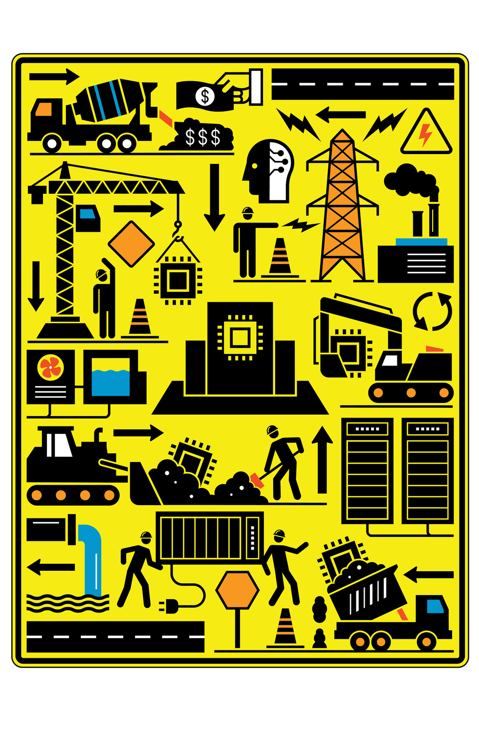 建造世界上最大的数据中心需要什么？