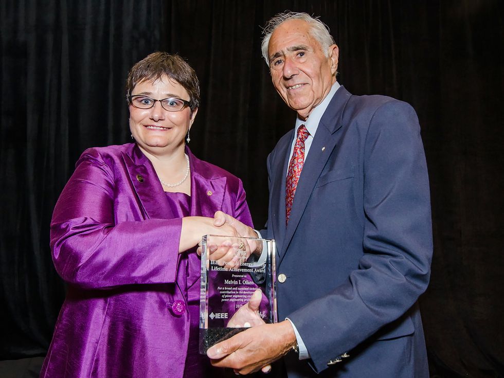 缅怀 IEEE 电力与能源协会领袖 Mel Olken