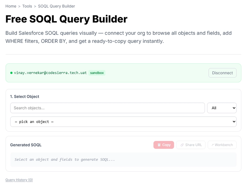 我为 Salesforce 开发人员构建了 6 个基于浏览器的免费工具