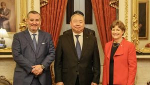 美参议员去年夏天来首度访台 促立法院通过国防特别预算