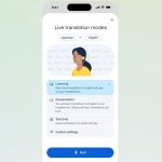 谷歌翻译iOS应用程序获得实时耳机翻译