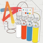 喷漆颜色的新方法