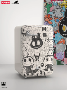 泡泡玛特进军家电行业，首款新品 LABUBU 冷藏箱亮相