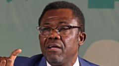 非洲足协主席在摩洛哥与塞内加尔决赛发生争执后辞职