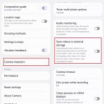 如何将视频直接录制到 Galaxy 智能手机上的外部存储