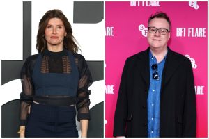 莎朗·霍根 (Sharon Horgan) 和拉塞尔·T·戴维斯 (Russell T Davies) 在伦敦 SXSW 上发表主题演讲