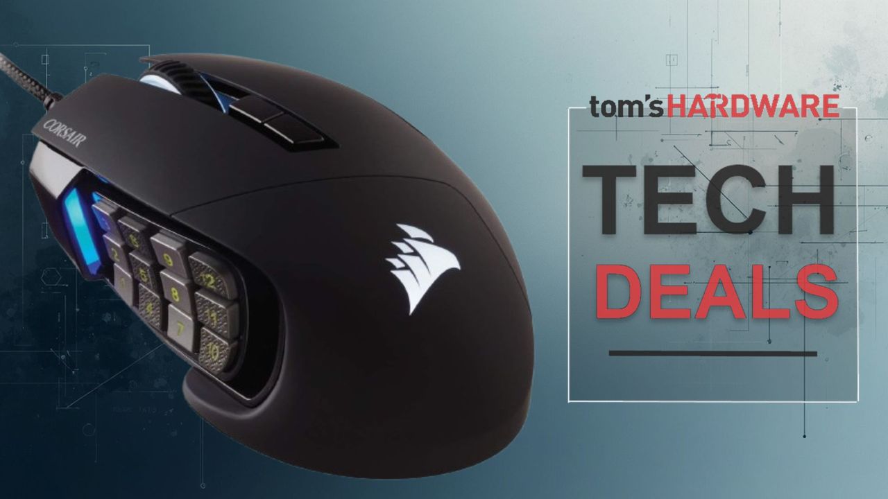 Corsair 的 Scimitar RGB Elite 游戏鼠标创下 49 美元的历史新低 — 17 个专为 MMO 游戏打造的可编程按钮