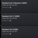 卡普空原版《生化危机》三部曲初代 / 二代 / 三代游戏登 Steam 平台，首发价均 25 元