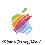 Apple 以主页动画庆祝 50 岁生日