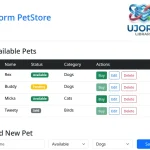 PetStore：用于 UI 和安全 SQL 映射的纯 Java