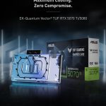 EK by LM TEK 推出 RTX 5070Ti/5080 显卡亚克力水冷头，适配华硕 TUF