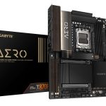 技嘉推出 X870E AERO X3D DARK WOOD 木艺主板，内敛深色设计