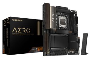 技嘉推出 X870E AERO X3D DARK WOOD 木艺主板，内敛深色设计