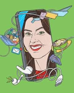 泰勒·洛伦兹 (Taylor Lorenz) 每天看屏幕的时间接近 17 个小时