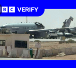 照片显示沙特基地严重受损的美国雷达飞机