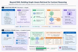 超越 RAG：构建用于契约推理的图感知检索