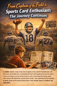 从中学生队长到运动卡爱好者:激情与学习之旅