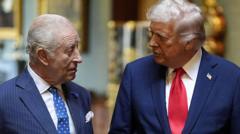 国王将于四月对美国进行国事访问，但不会与哈里会面