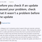 微软工程师：别总把锅甩给 Windows 更新，Win11 系统崩溃不一定是更新的错