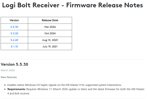 隐藏功能提前解锁：罗技 MX Master 4 率先支持微软 Win11 原生触控反馈